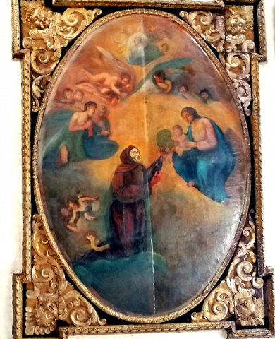 Miracolo di S.Francesco di Paola -soffitto